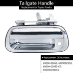 Chrome Tailgate Door Handle Latch for Toyota Tundra (2000-2006)