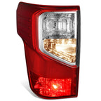 Left Side Taillight for Nissan Titan XD (2016–2023) OE Style Chrome Housing Red Lens