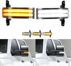 Dynamic LED Side Mirror Turn Signal Light for Chevy Silverado GMC Sierra (2014–2019)