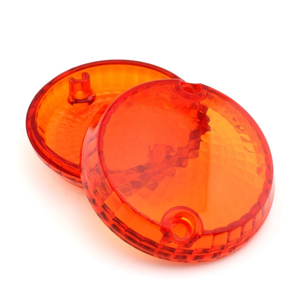 Turn Signal Lens Cover for Yamaha Kawasaki Vulcan 1500 VN (1996–2009) Amber