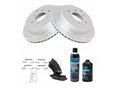Rear Brake Pad and Rotor Kit for Suzuki Equator (2009–2012) SR872WS