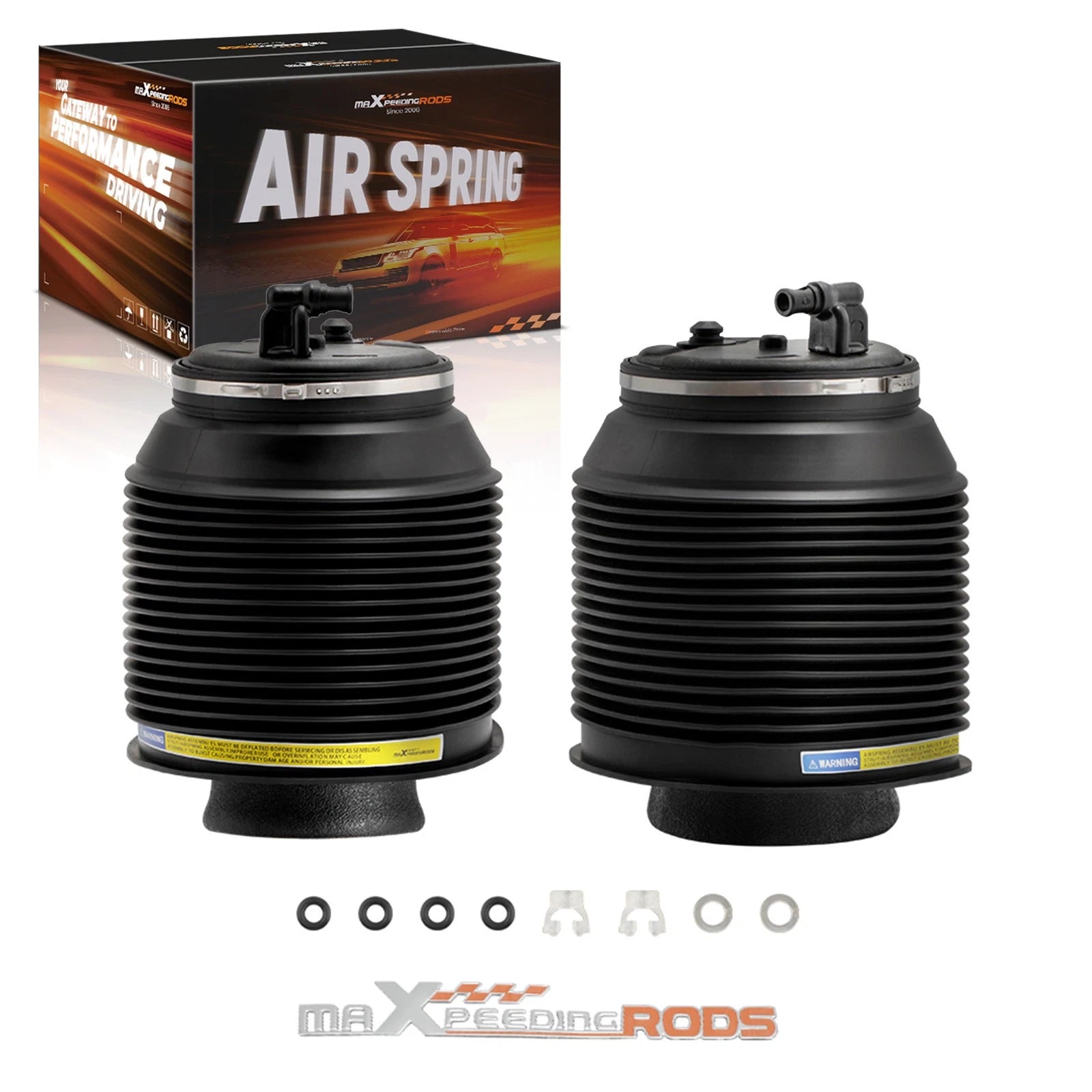 2 Rear Air Suspension Bags for Toyota 4Runner (2003–2023) & Lexus GX470 (2003–2009)