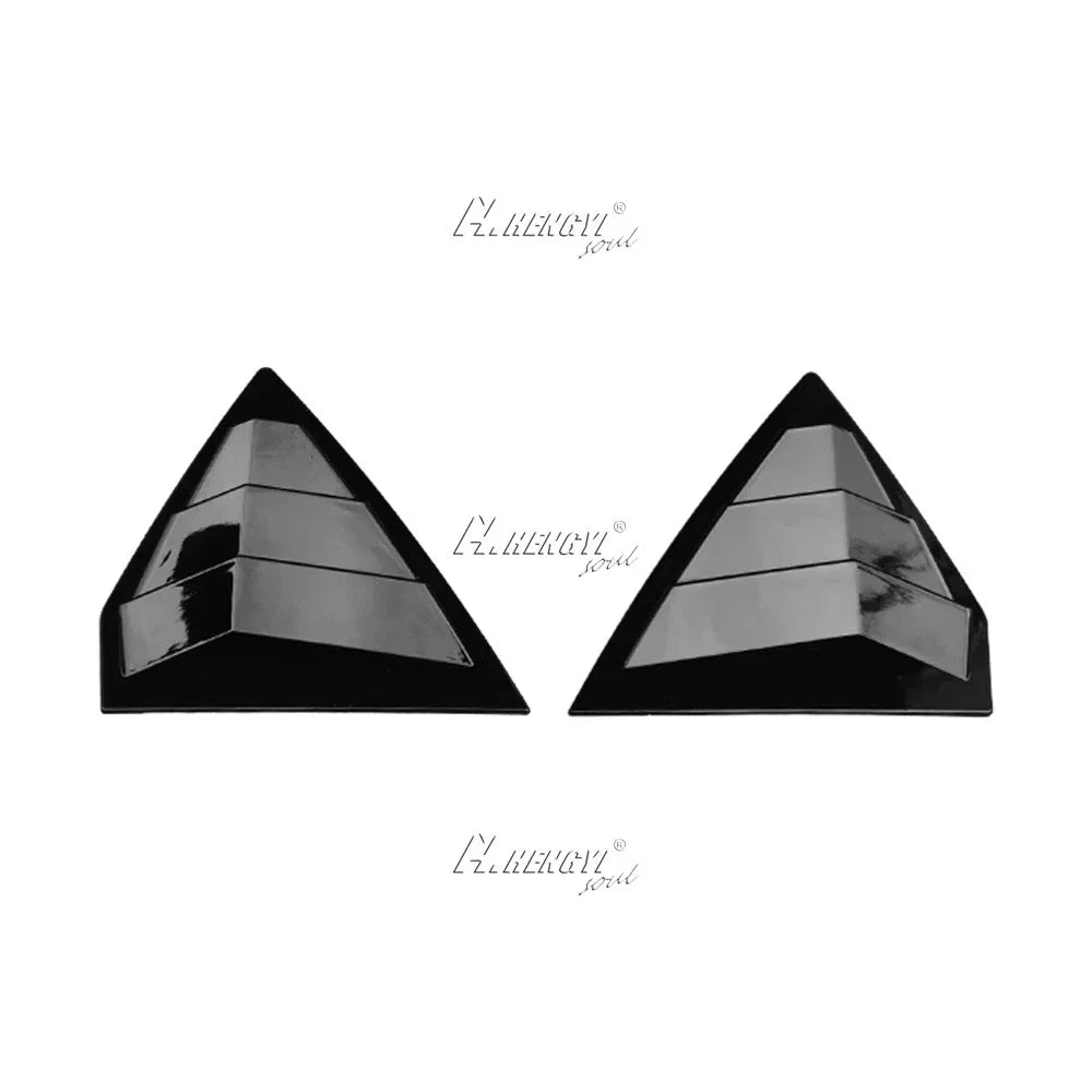 Gloss Black Side Window Louver Shutter Cover for Buick Regal (2017–2021)