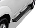 5in Matte Black Running Boards for Nissan Frontier Crew Cab (2005–2026)