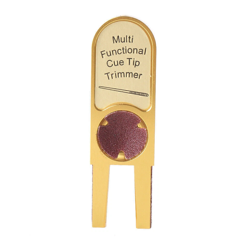 Cue Tip Scuffer Trimmer Shaper Burnisher for U Billiards