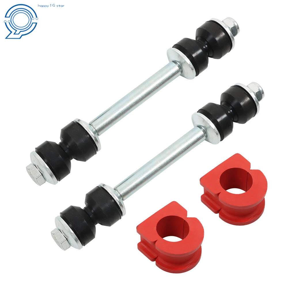 Set of 4 Front Sway Bar End Links for Chevy GMC