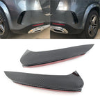 Rear Bumper Splitter Spoiler for Benz W167 GLE (2020–Present) Carbon Fiber