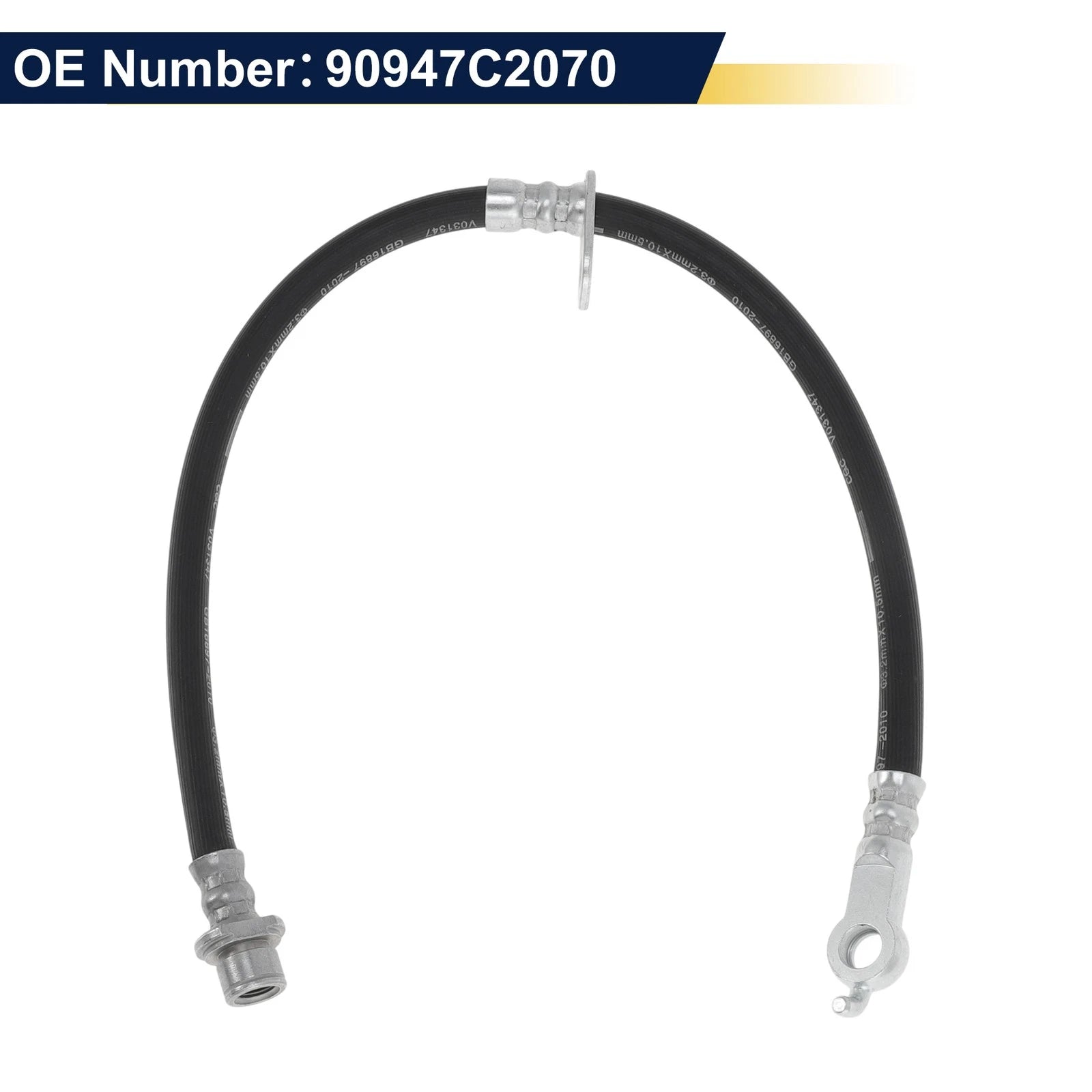 Front Left Brake Hose for Toyota Highlander (2001–2007) No. 90947C2070