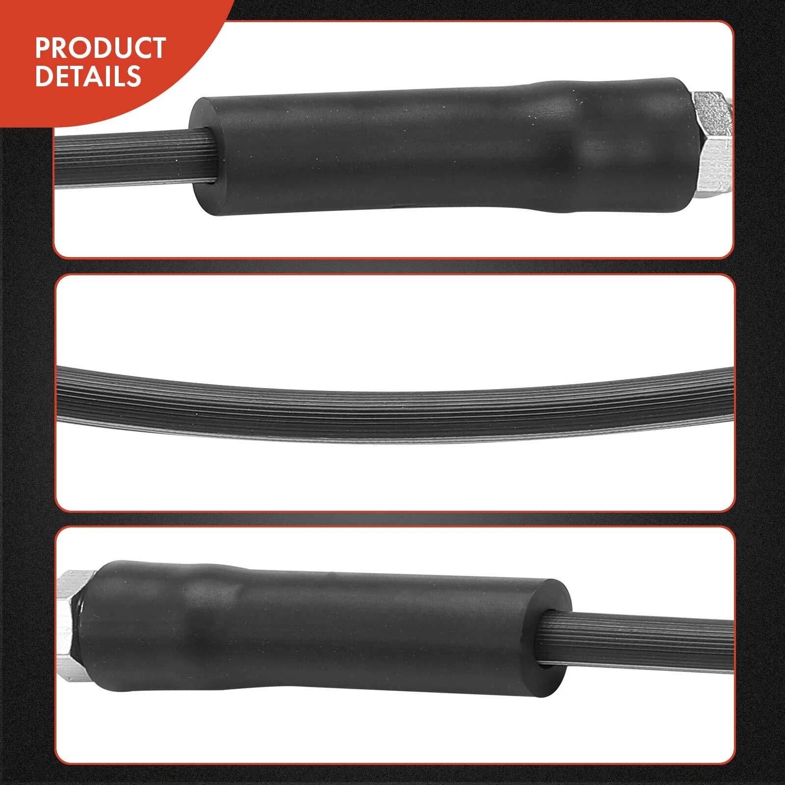 Front Brake Hydraulic Hose for Mercedes-Benz G500 G550 G65 AMG (2002–2008)