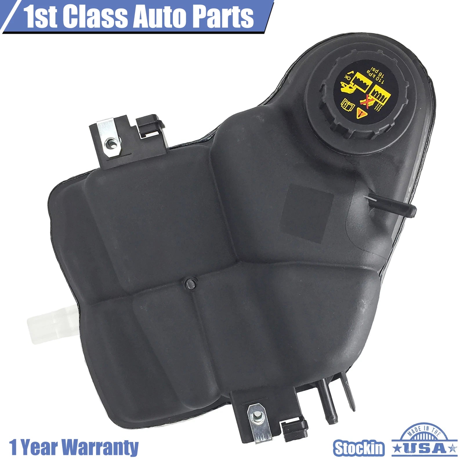 Coolant Overflow Tank with Cap for Ford (2003–2007)