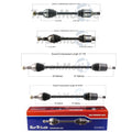Set of 2 CV Axle Shafts for Buick Chevy GMC Saturn AWD