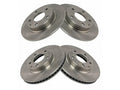 Set of 2 Front and Rear Brake Rotors for Mazda CX-3 (2019–2021) TH794SY
