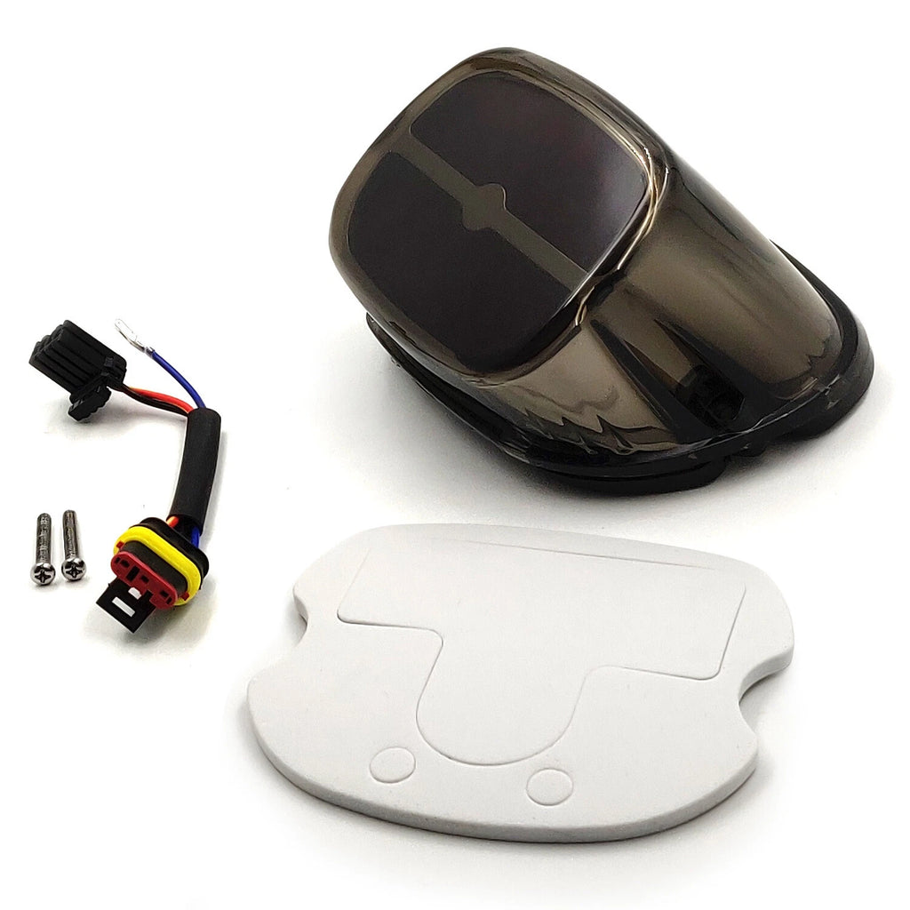 Red Tail Brake Lights for Harley Dyna Sportster (1999–2008) Smoke