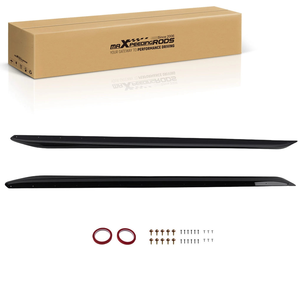 ABS Side Skirt Panel Kit for BMW G20 3 Series M-Sport (2019–2023) 2PC Gloss Black
