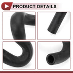 Heater Hose for Mercedes Benz C250 SLK250 2012-2015 2 x Rubber