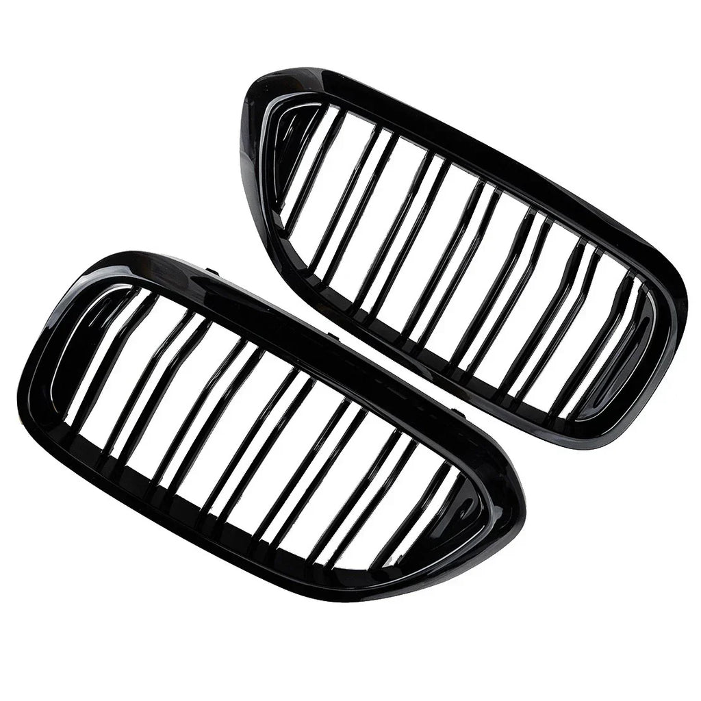 2 x Double Bridge Kidney Grille for BMW 5 Series G30 G31 (2017-2019)
