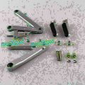 CNC Aluminum Alloy Front Rider Footpegs for Honda CBR250 (1990–1997)