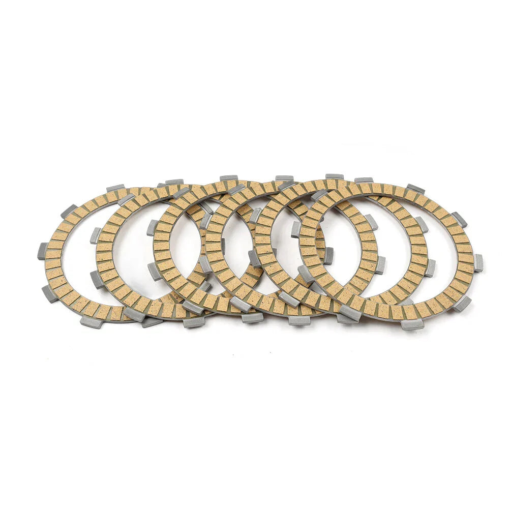 6X Clutch Friction Plates for Yamaha XT225 Serow (2001-2007)
