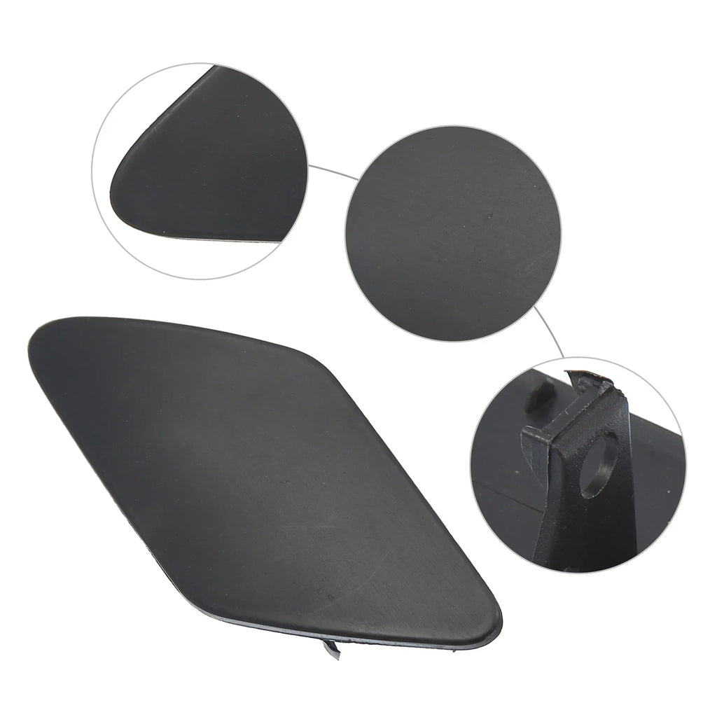 Front Left Washer Nozzle Cover for Porsche Cayenne (2011-2018) Black