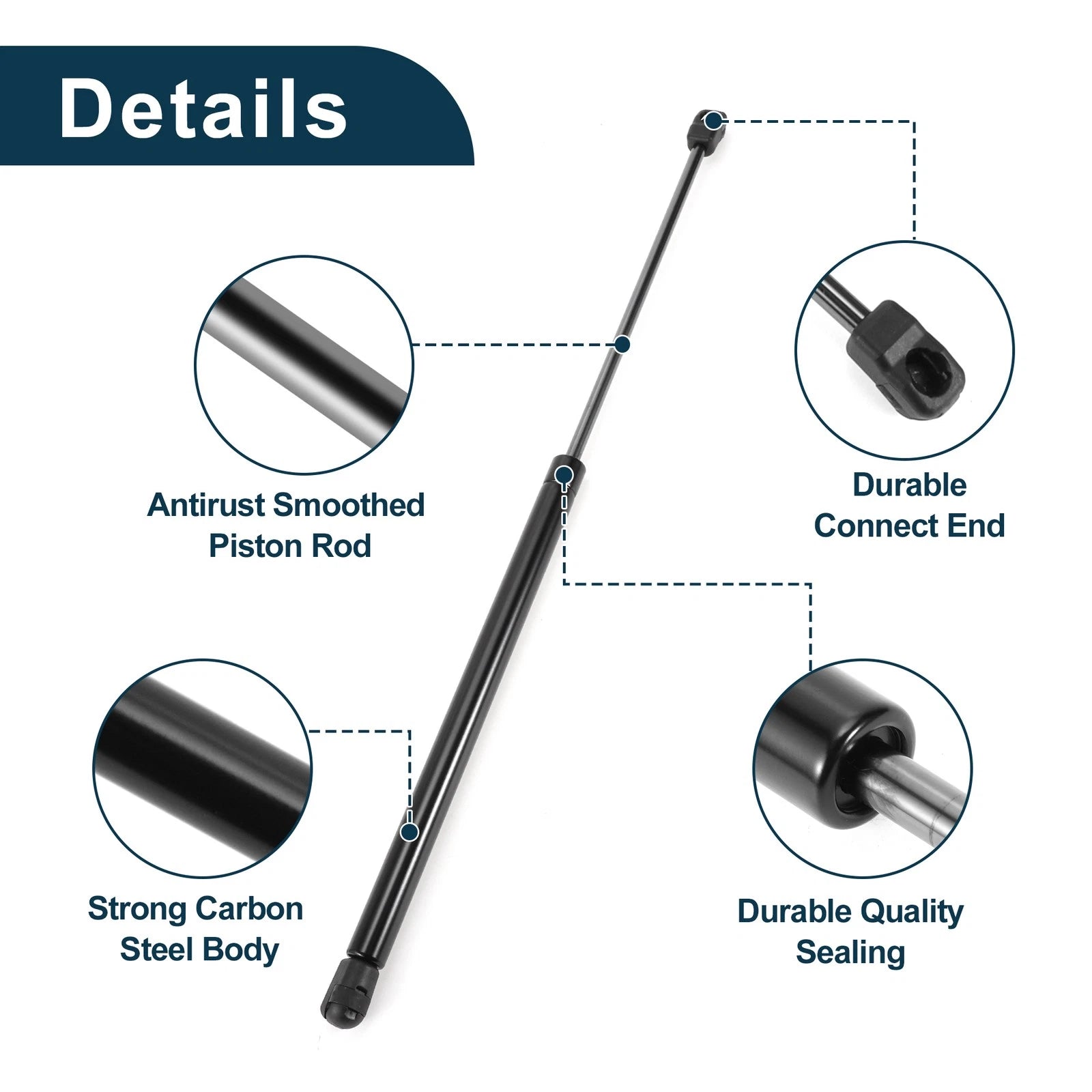 Rear Hatch Lift Supports Struts for Nissan Murano (2003–2007) No. 90450CA000/90450CB80A