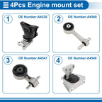 Engine Motor Mount for Honda Civic 1.8L Manual Trans (2006–2011) 820SNAP01/50850SNAA82