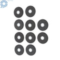 10 Pcs 4-1/2" X 7/8" Zirconia Flap Disc Sanding Grinding 80 Grit