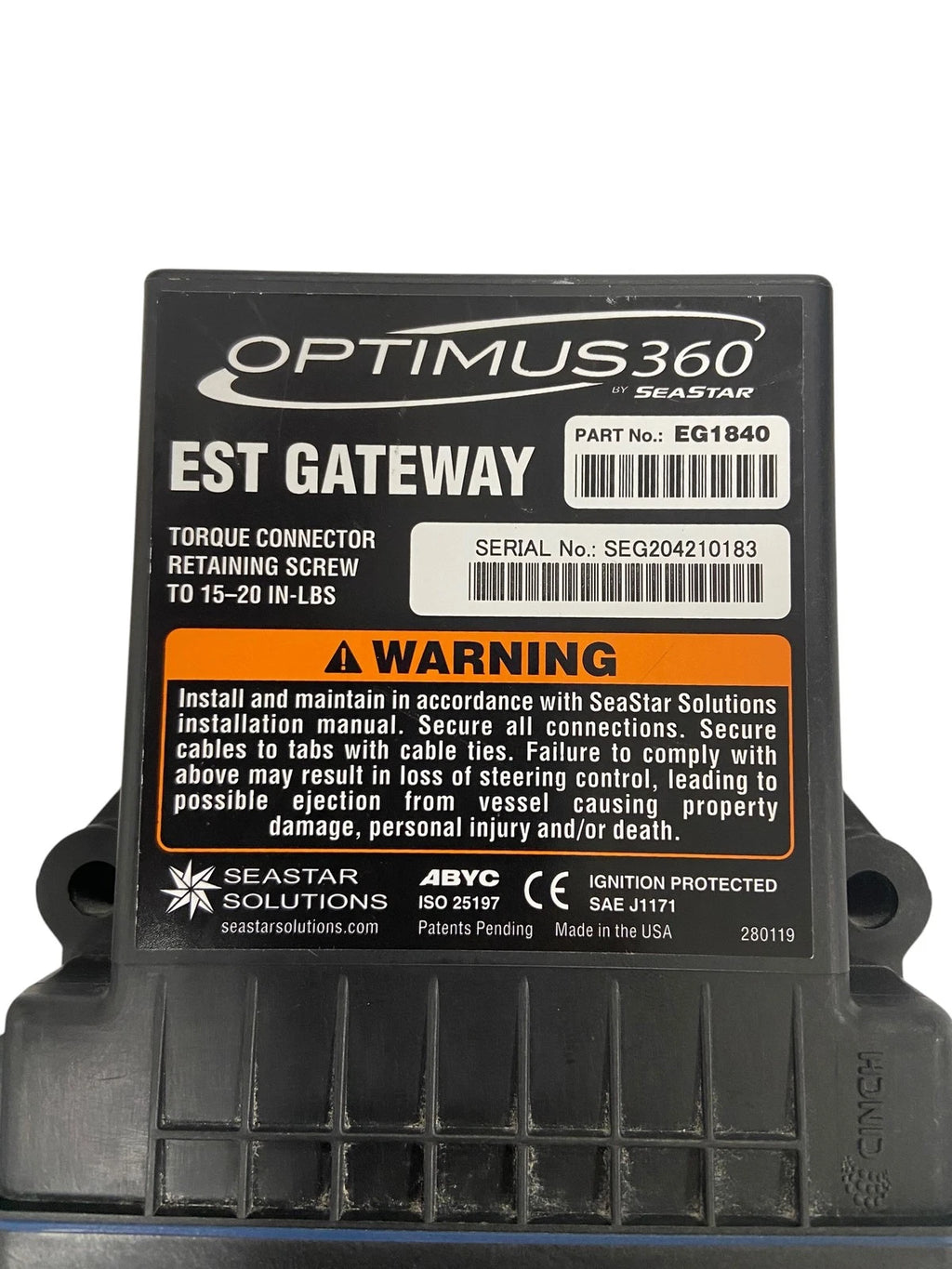Dometic Seastar EG1840 Joystick Station for Mercury DTS Optimus 360 (OEM)