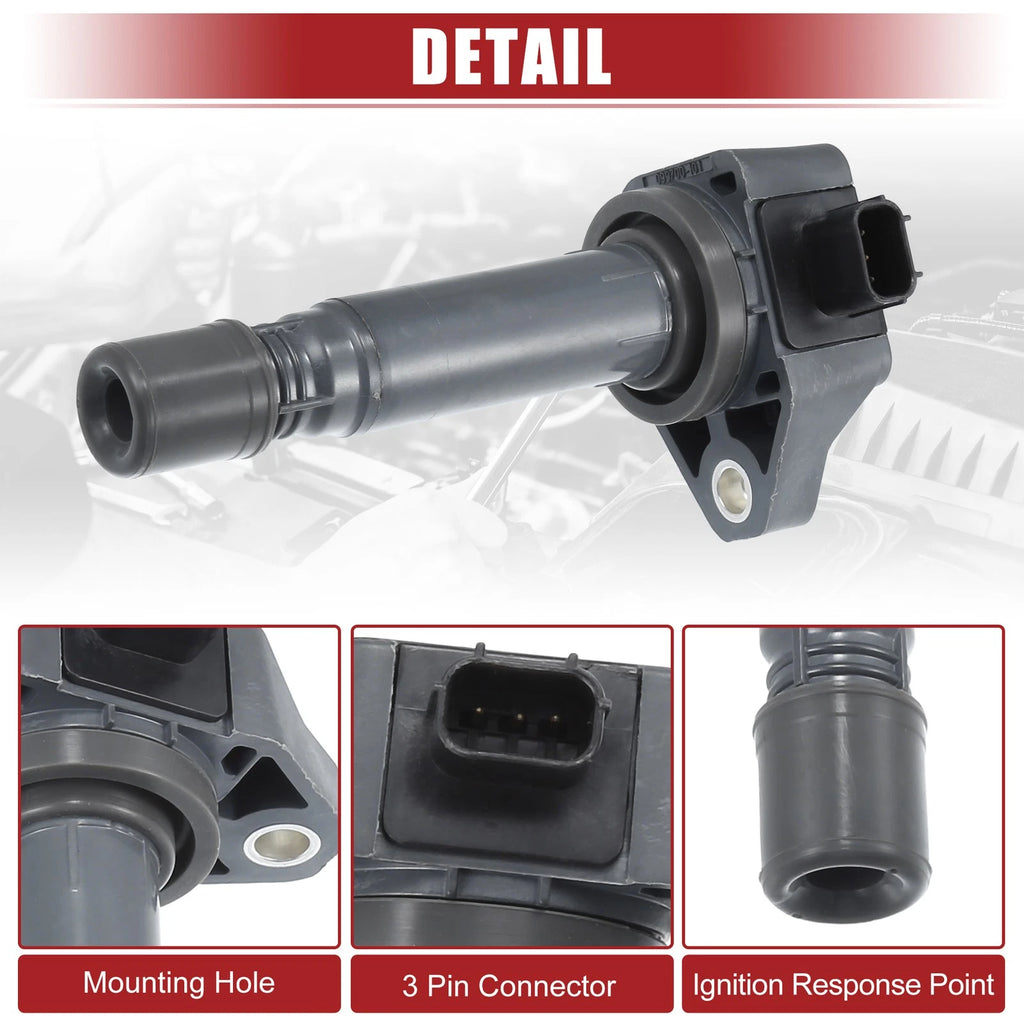 Set of 4 Ignition Coils for Honda Civic FA1 1.8L (2006–2011) No. 30520RNAA01