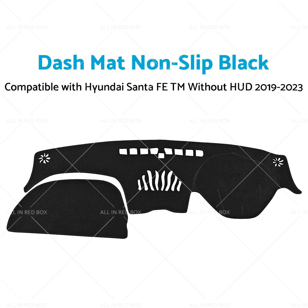 Non-Slip Dash Mat for Hyundai Santa Fe TM (2019–2023) Dashboard Cover