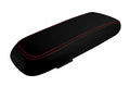 Carbon Fiber Console Lid Cover for Dodge Intrepid (1998–2004) Black Red Stitch