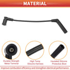 Set of 4 Spark Plug Wire Ignition Coil Cables No. 1313552 for Ford Fiesta V (2001–2010)