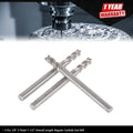 3 Pcs 3/8" Carbide End Mill for Automotive Applications