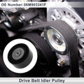 Drive Belt Idler Pulley for Audi A4 (2016–2025) No. 06M903341F Plastic