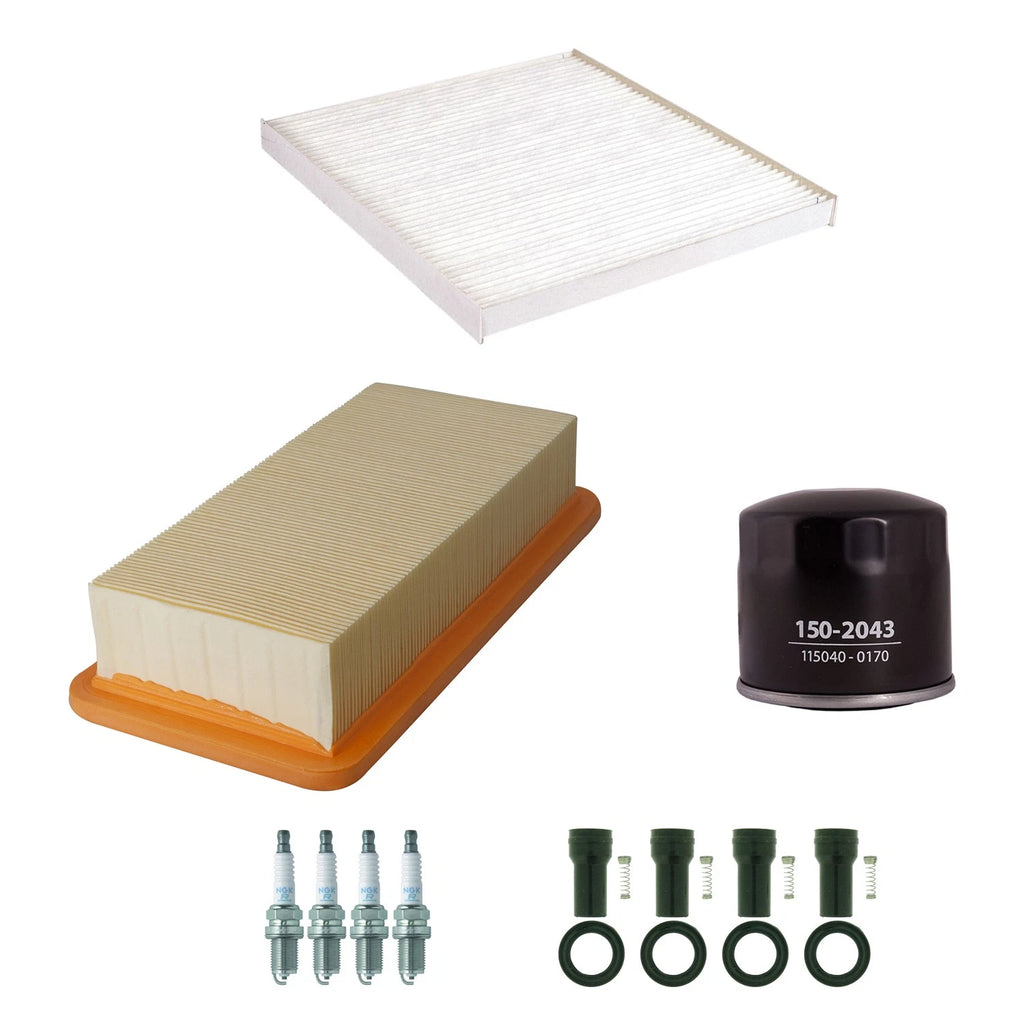 Tune Up Kit with 4 NGK Spark Plugs & Boots for Kia Rio/Rio5 (2006–2011)