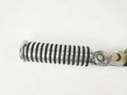 Chrome Rubber O-Ring Grip Pegs for Harley Davidson (Genuine)