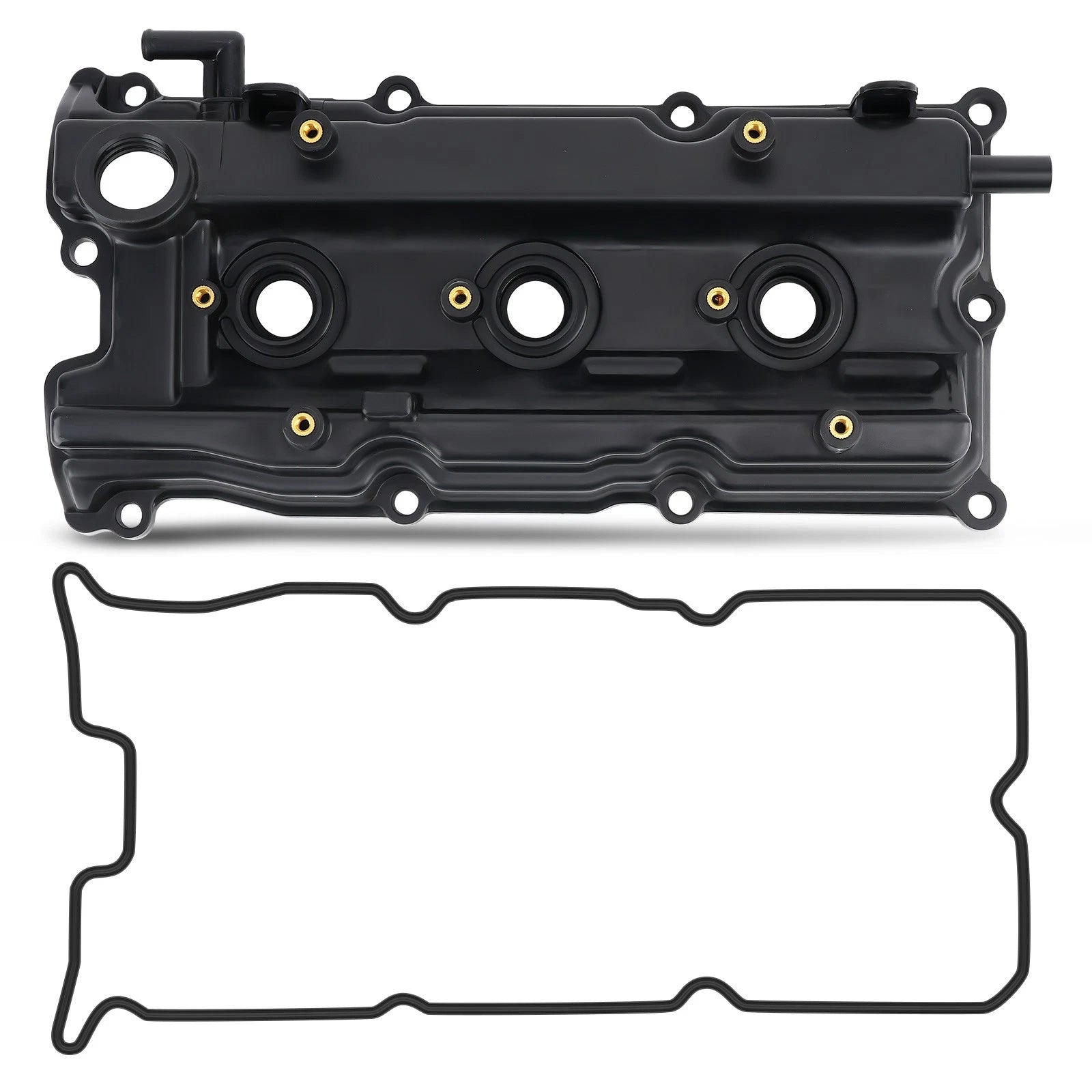 Left Engine Valve Cover & Gasket for Nissan Altima Quest Maxima (2002–2009)