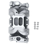Dual Plane Air Gap Intake Manifold for Chevy 350 (1955–1958)