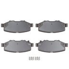 Rear Ceramic Brake Pads Kit for Dodge Nitro Jeep Wrangler JK (2008–2012)
