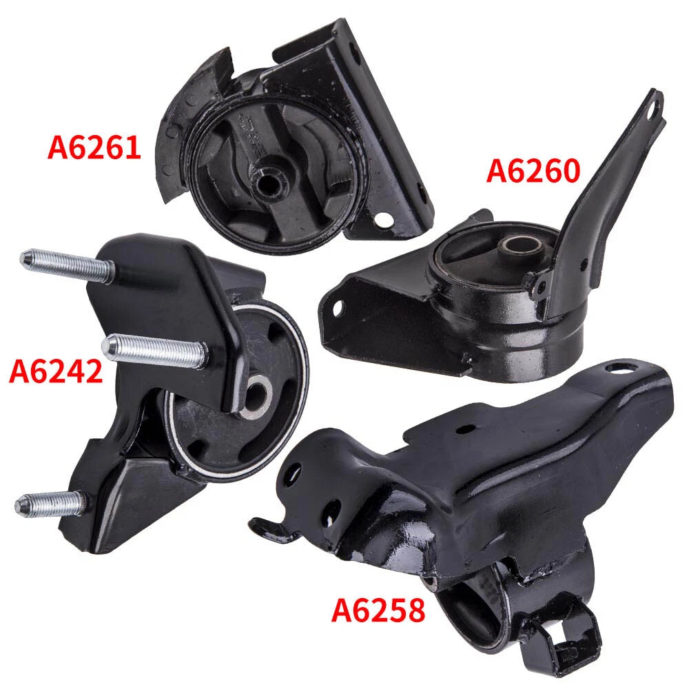 Set of 4 Engine Motor & Trans Mounts for Toyota Corolla (1993–1997) A6260 8179