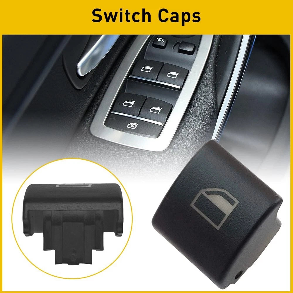 Window Switch Cover Button Cap for BMW E46 3-Series (1998–2006)