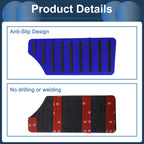 Footrest Pedal Cover for Honda Civic (2016–2024) Aluminum Alloy Blue