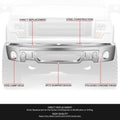 Polished Chrome Front Bumper Face Bar for Ford F-150 (2009–2014)