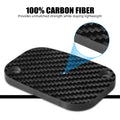 Carbon Fiber Front Brake Reservoir Cover for Harley Road Glide (2015–2023)