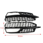 Right Front Fog Light Grille Cover for Audi A3 S3 (2013-2017)