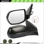 Set of 2 Power Side Mirrors for Honda CR-V (2012–2016) Black