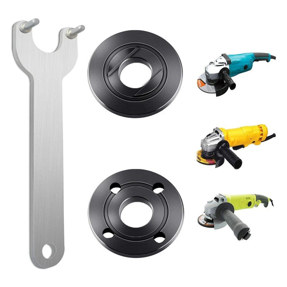 Flange Spanner Wrench for Grinder Replacement with Lock Nut Tool
