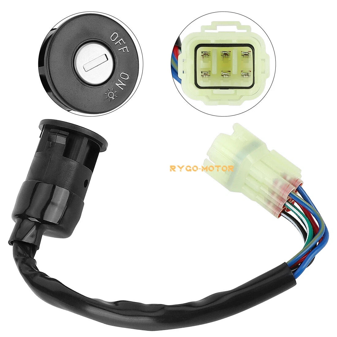 Ignition Key Switch for Bombardier Can-Am DS 50 90 Quest 50 90 (2003)