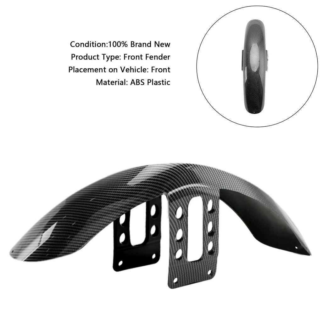 Front Fender Mudguard Fairing for Sportster 883 1200 (1988–Present) Carbon