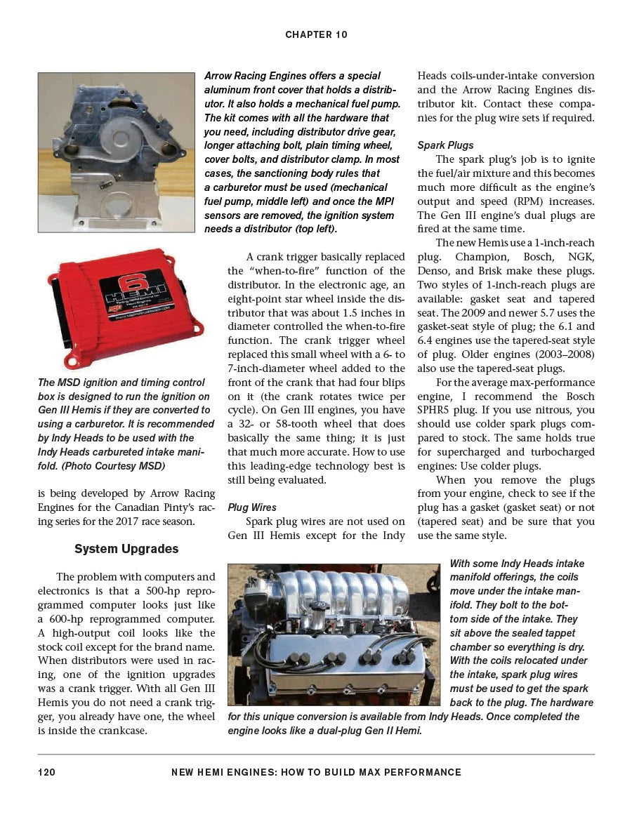 Hemi Engines Performance Book for Dodge Chrysler (2003-Present)