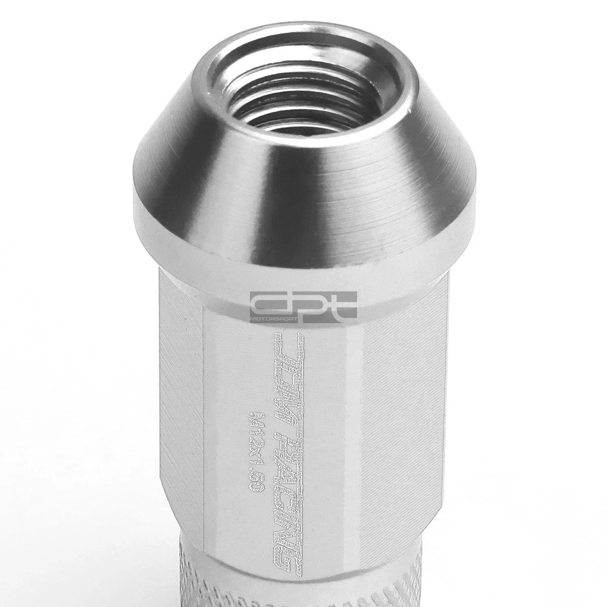 20 PCS Open End M12x1.5 50mm Tall Aluminum Lug Nuts for JDM Vehicles
